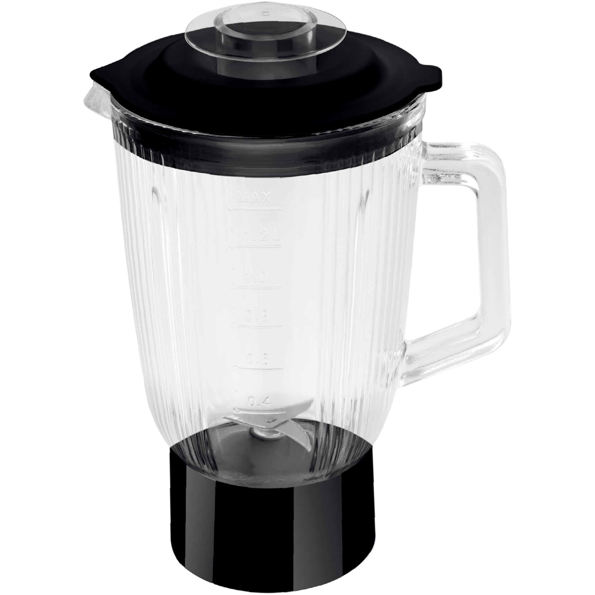 Fotografie Accesoriu blender Heinner ACC-BL1500DC, compatibil cu robotul de bucatarie HPM-L1500DC, material sticla