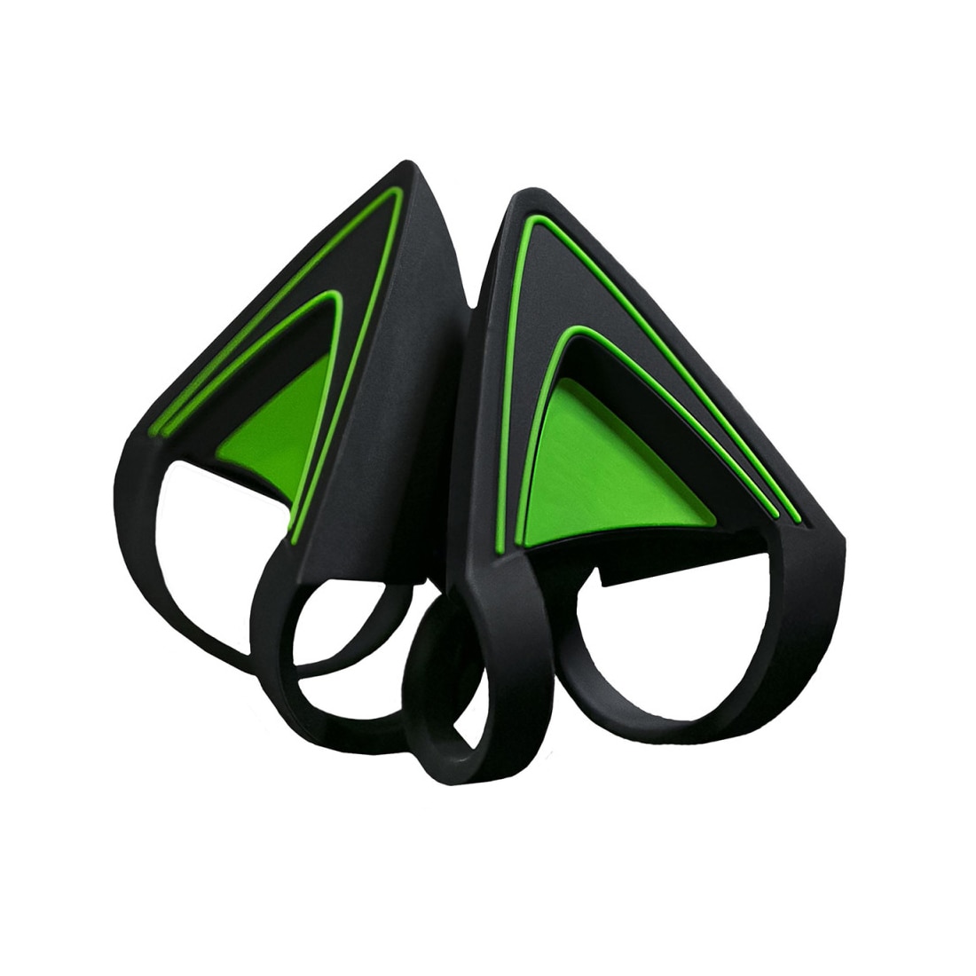 Fotografie Accesoriu gaming Razer Kitty Ears pentru Razer Kraken, Verde/Negru