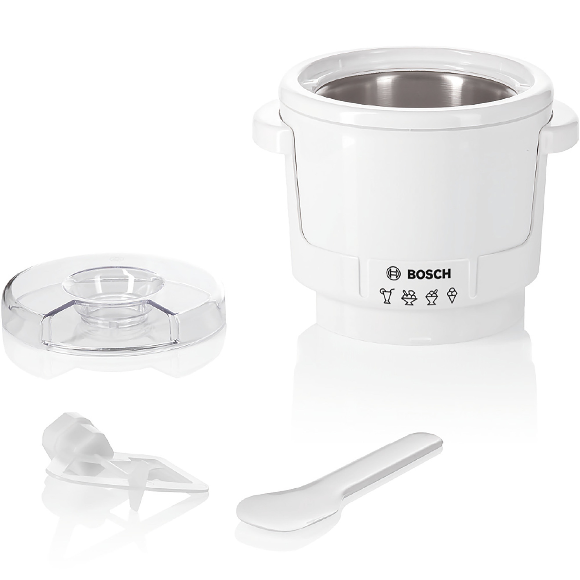 Fotografie Accesoriu pentru inghetata compatibil cu robotii de bucatarie MUM5 Bosch