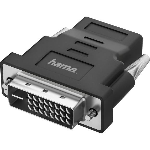 Fotografie Adaptor Video Hama, Mufa DVI - priza HDMI, Ultra-HD 4K