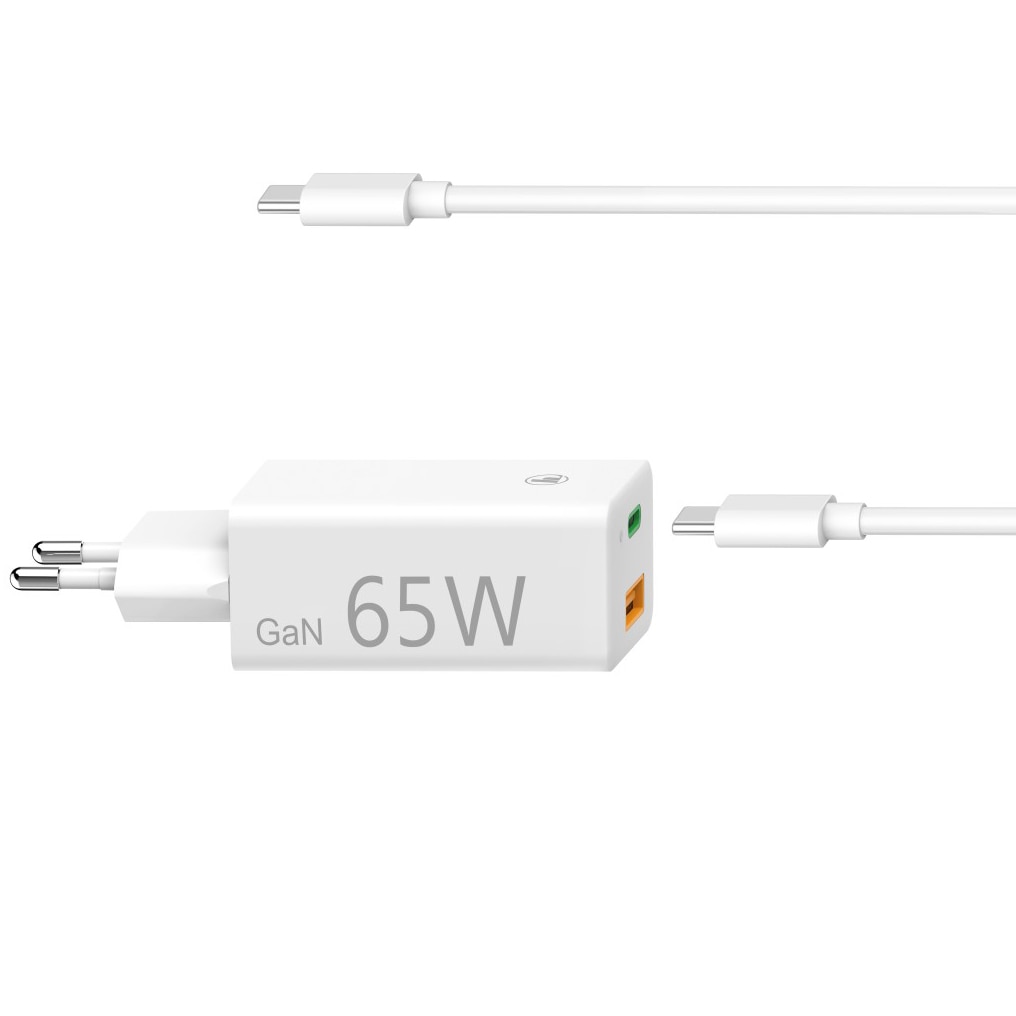 Fotografie Alimentator laptop auto Hama USB-C Notebook Power, 65W, GaN