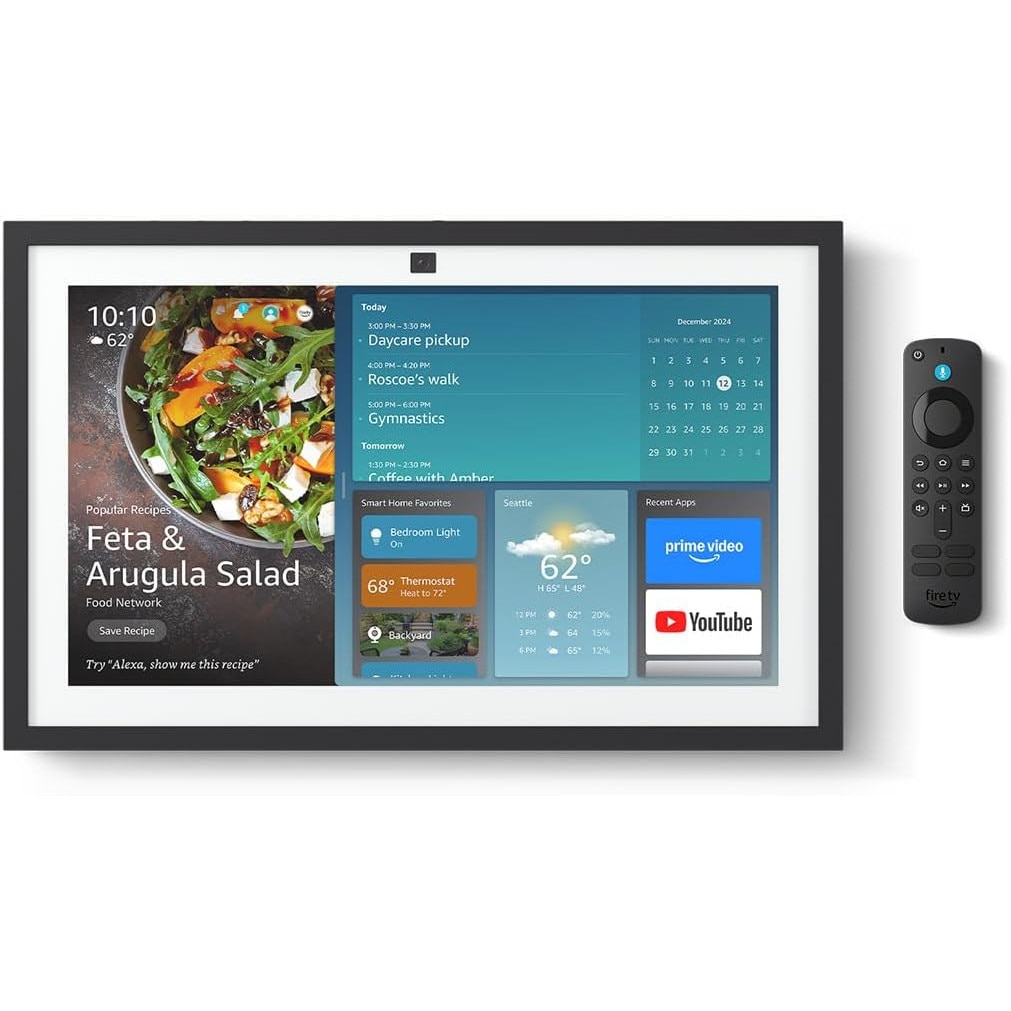 Fotografie Amazon Echo Show 15 Fire TV Alexa Black