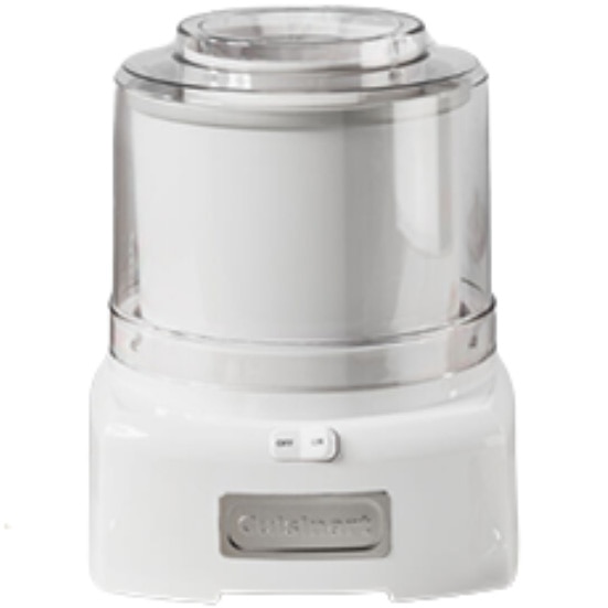 Fotografie Aparat de inghetata Cuisinart ICE21E, Cool Scoops, nu contine BPA, putere 35 W, capacitate 1.4 L (20 cupe), alb