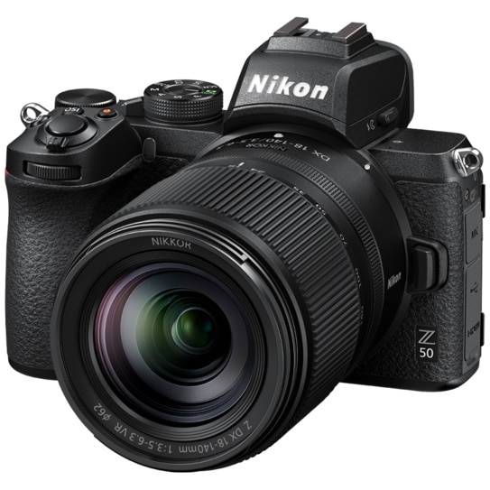 Fotografie Aparat foto Mirrorless Nikon Z50, 20.9 MP , 4K , Wi-Fi + Obiectiv 18-140 mm, Negru