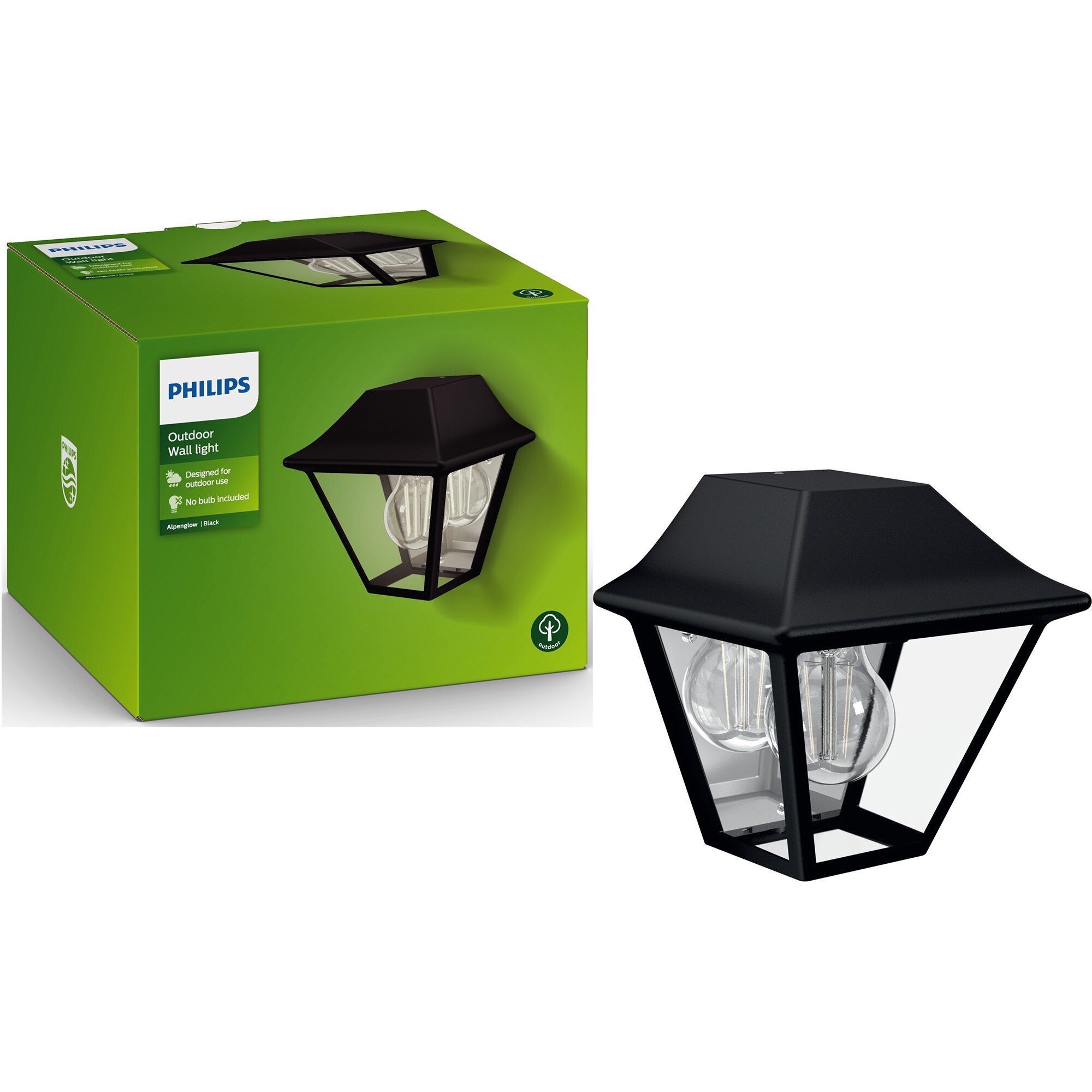 Fotografie Aplica (felinar) exterior Philips myGarden Alpenglow, Negru