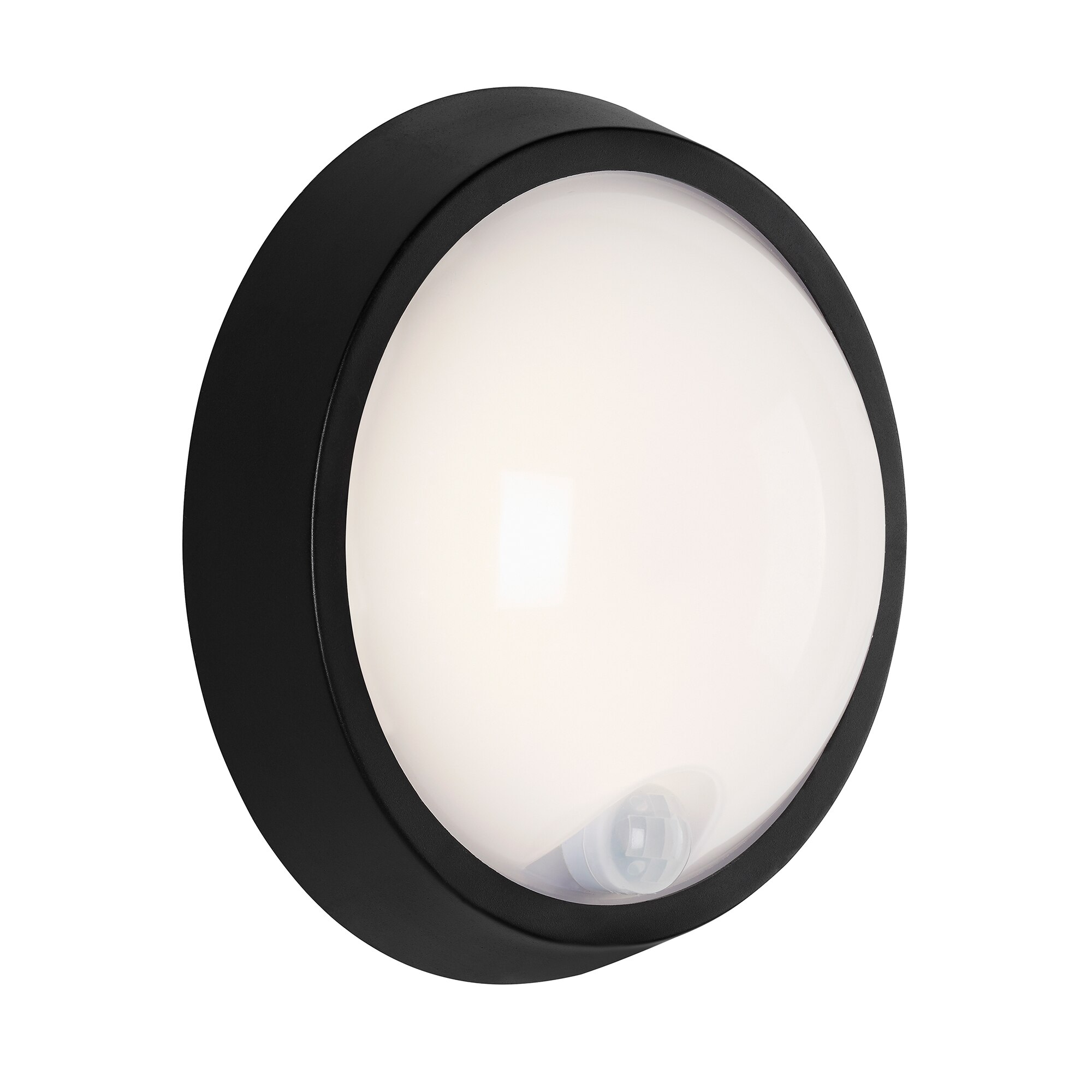 Fotografie Aplica LED pentru exterior Briloner Leuchen, cu senzor de miscare, 12W, 1150 lumeni, lumina neutra (4000K), IP44, Negru