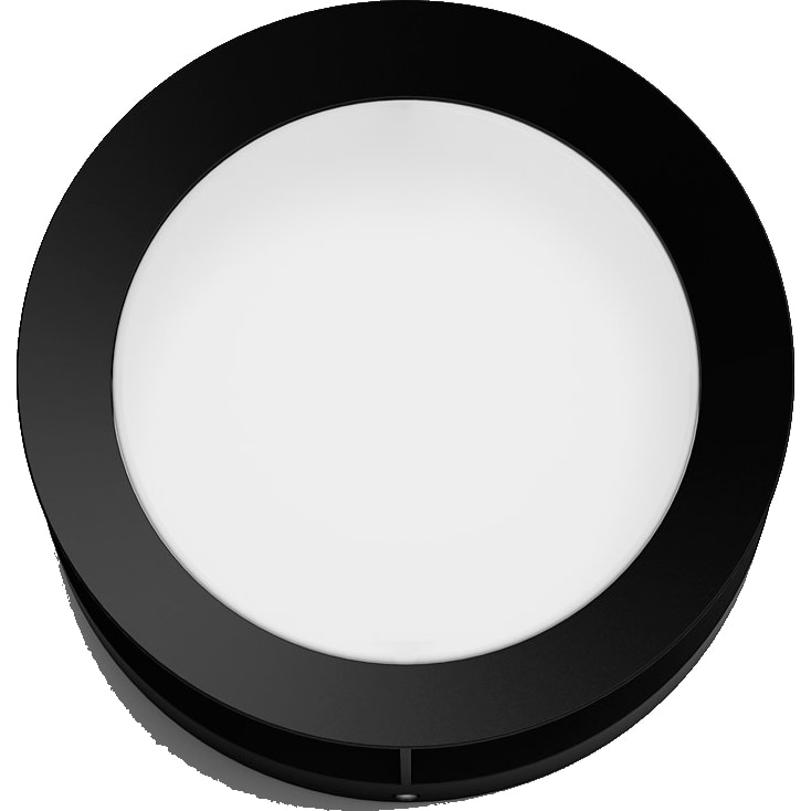 Fotografie Aplica LED pentru exterior Philips Actea, 12W (83W), 1200 lm, IP44, 18.9cm, Negru, clasa energetica F