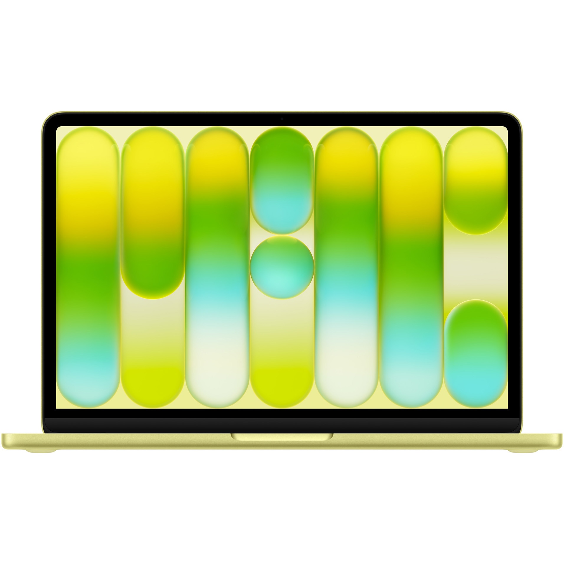 Fotografie Apple MacBook Neo 13" Retina cu procesor Apple A18 Pro 6 nuclee CPU, 5 nuclee GPU, 16 nuclee NeuralEngine, 8GB RAM, 256GB SSD, Citrus, Tastatura Internationala, Manual RO, Fara incarcator