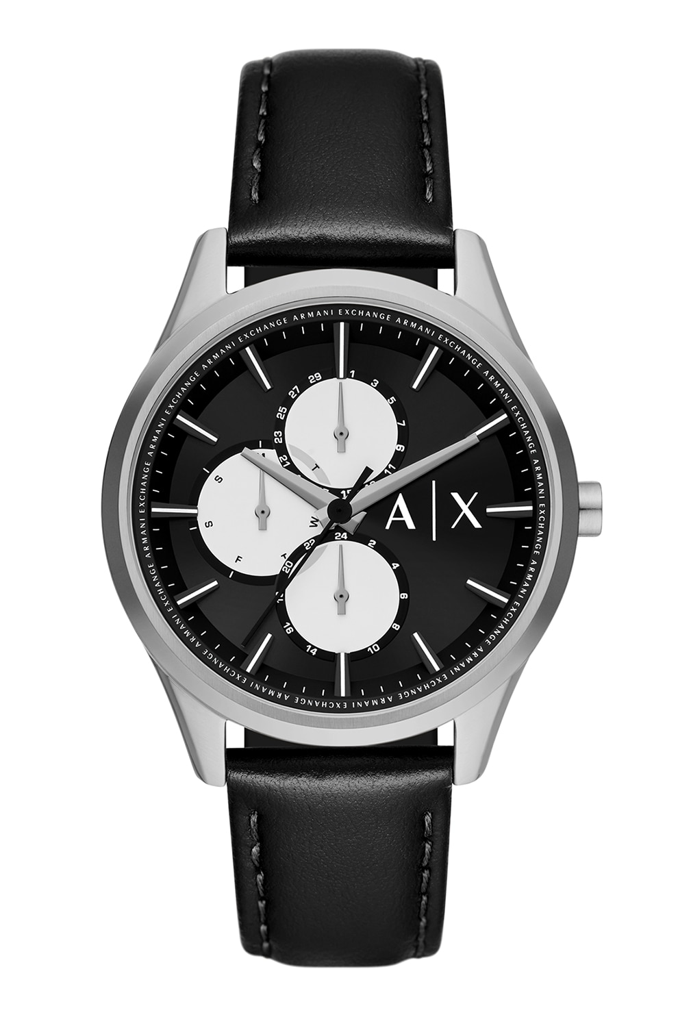 Fotografie ARMANI EXCHANGE, Ceas analog cu functii multiple, Negru