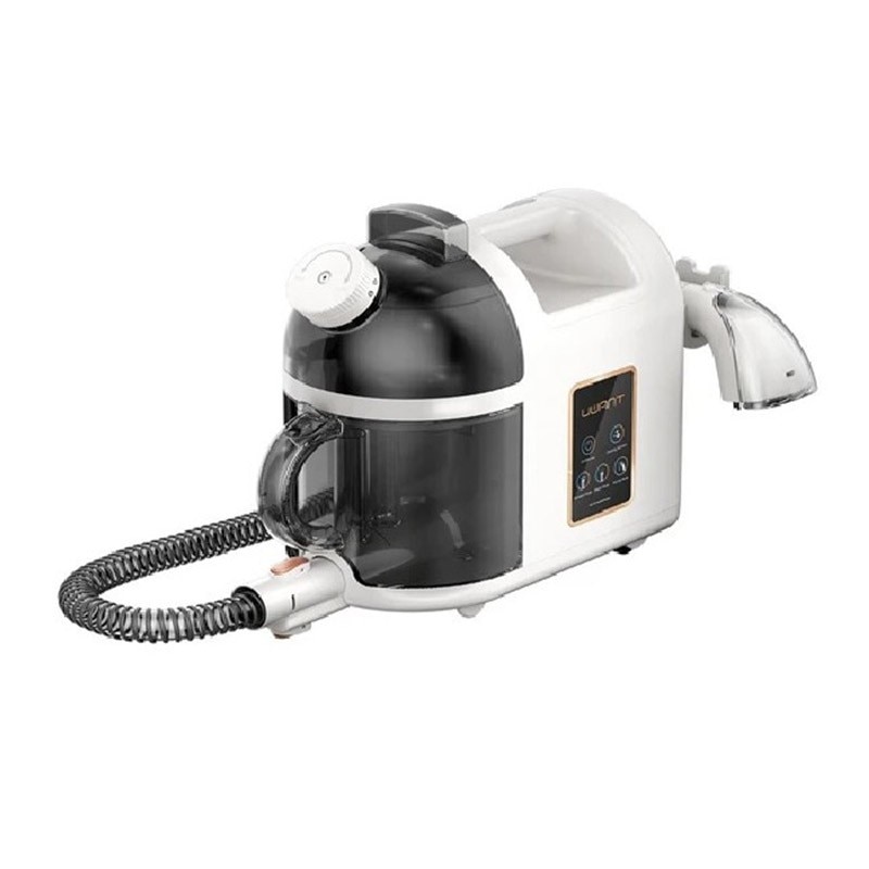 Fotografie Aspirator cu abur si spalare Uwant B200-WH, multifunctional, multisuprafete, 11 Kpa, capacitate 2 x 1,5l, rezervor detergent 0,2l, putere abur 1900 W, alb