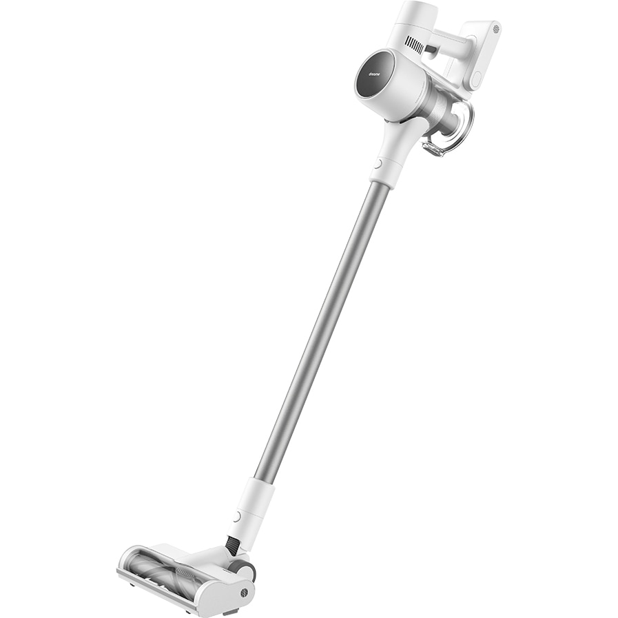Fotografie Aspirator vertical Dreame T10, 400W, 20000 Pa, 3 moduri de aspirare, rezervor murdarie 0.6 l, autonomie 60 min, afisaj, Gri/Alb
