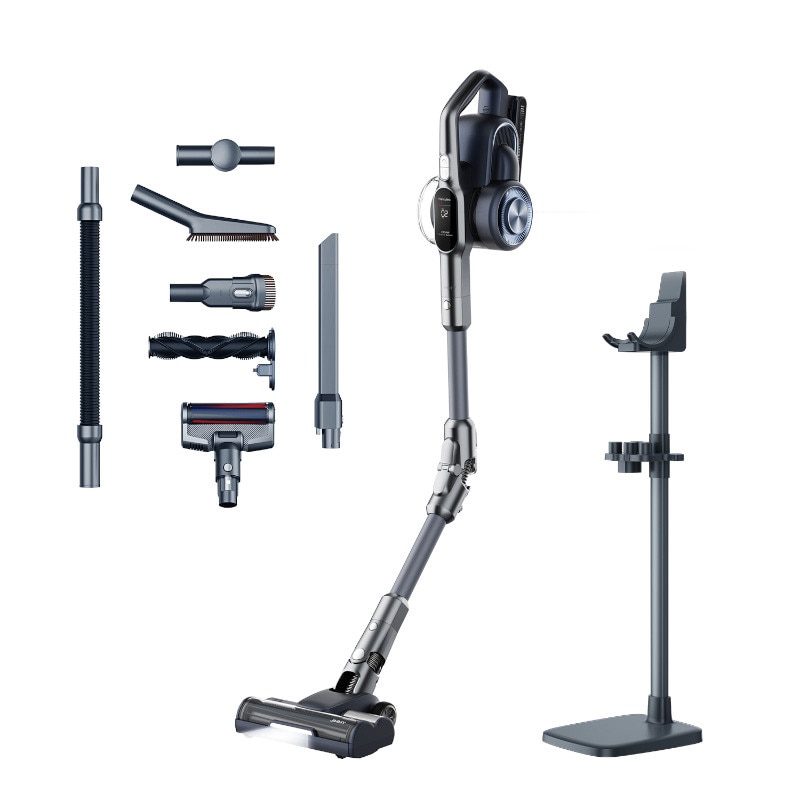 Fotografie Aspirator vertical fara fir Jimmy H11 Pro Hercules, 700W, 260AW, autonomie 90 min, afisaj Smart LED, recipient praf 0.6L, negru