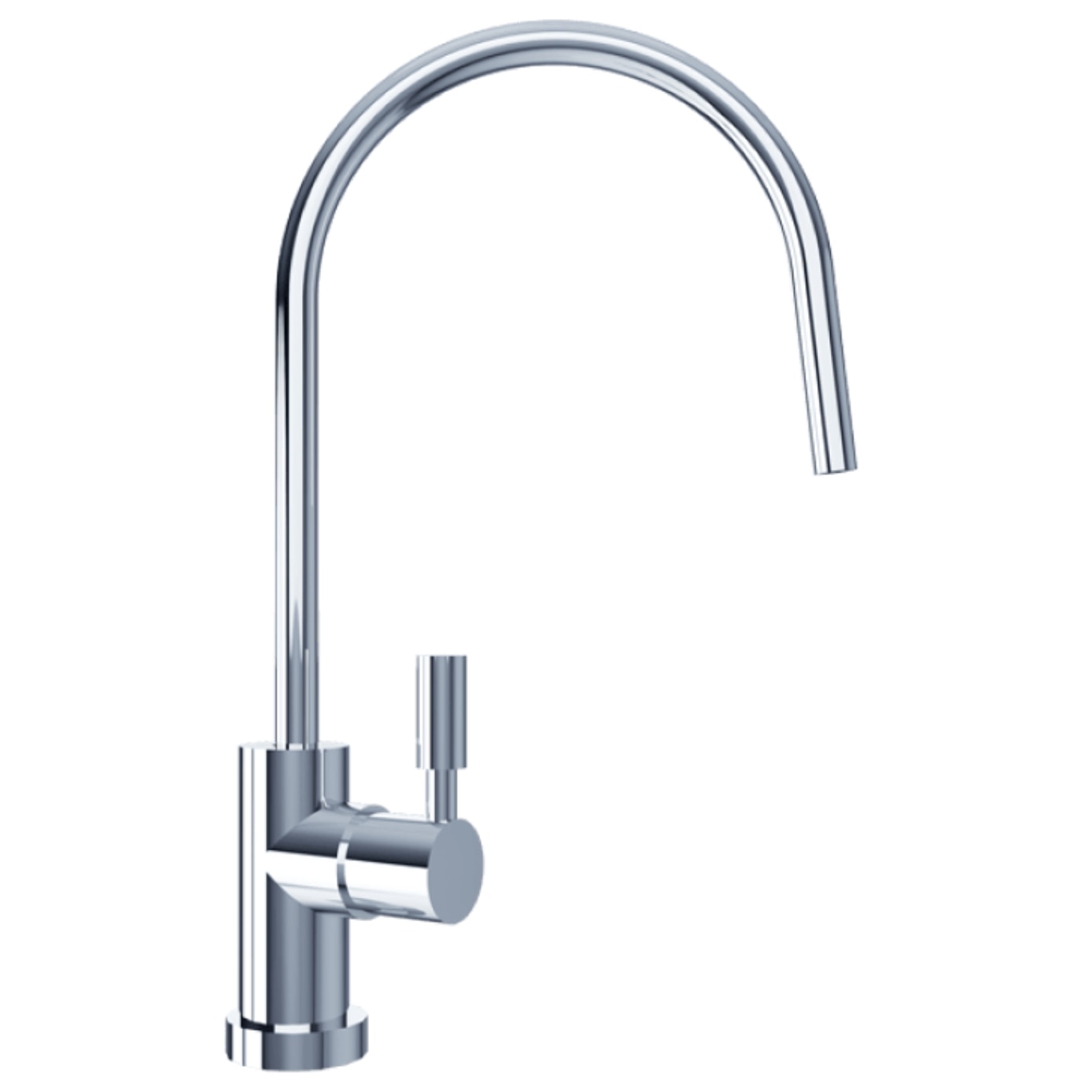 Fotografie Baterie bucatarie Aquaphor F1319A pentru filtru de apa, cartus ceramic, Crom