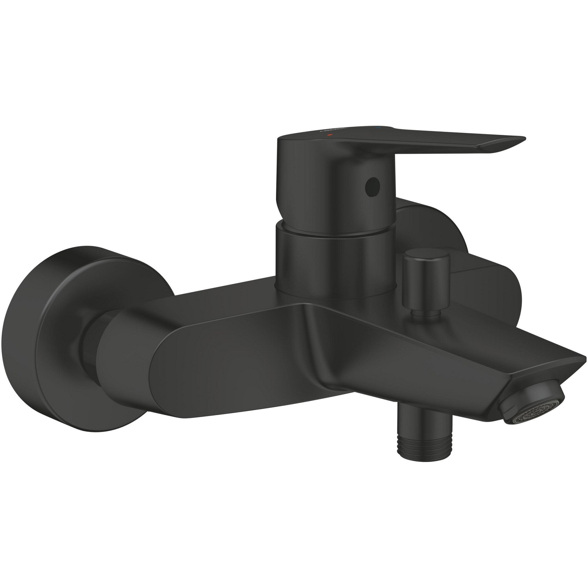 Fotografie Baterie cada Grohe Start 322782432, 1/2'', aparenta, monocomanda, diverter, mat, Negru