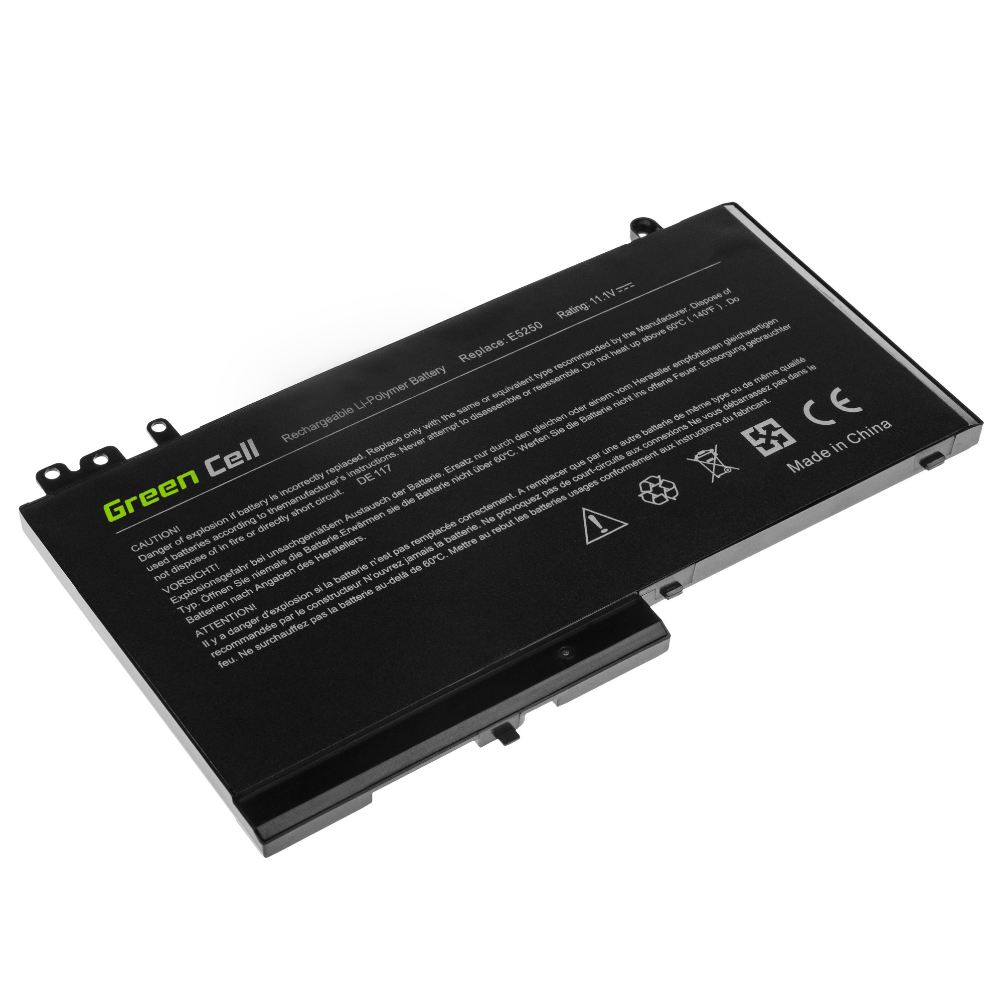 Fotografie Baterie laptop RYXXH pentru Dell Latitude 12 E5250 E5270 14 E5450 E5550 11 3150 3160 acumulator marca Green Cell