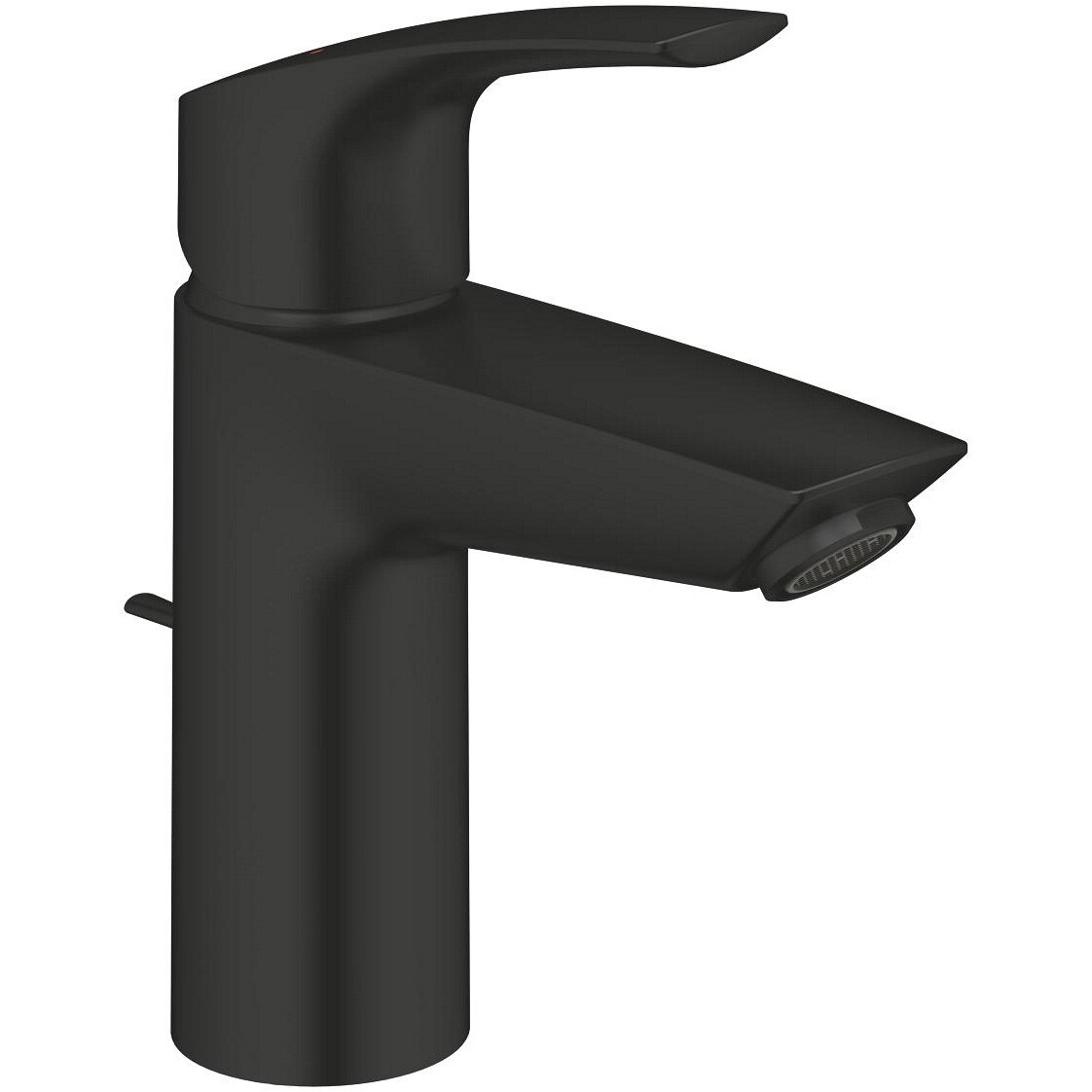 Fotografie Baterie lavoar Grohe Eurosmart 332652433, S, 169 mm, ventil, mat, negru