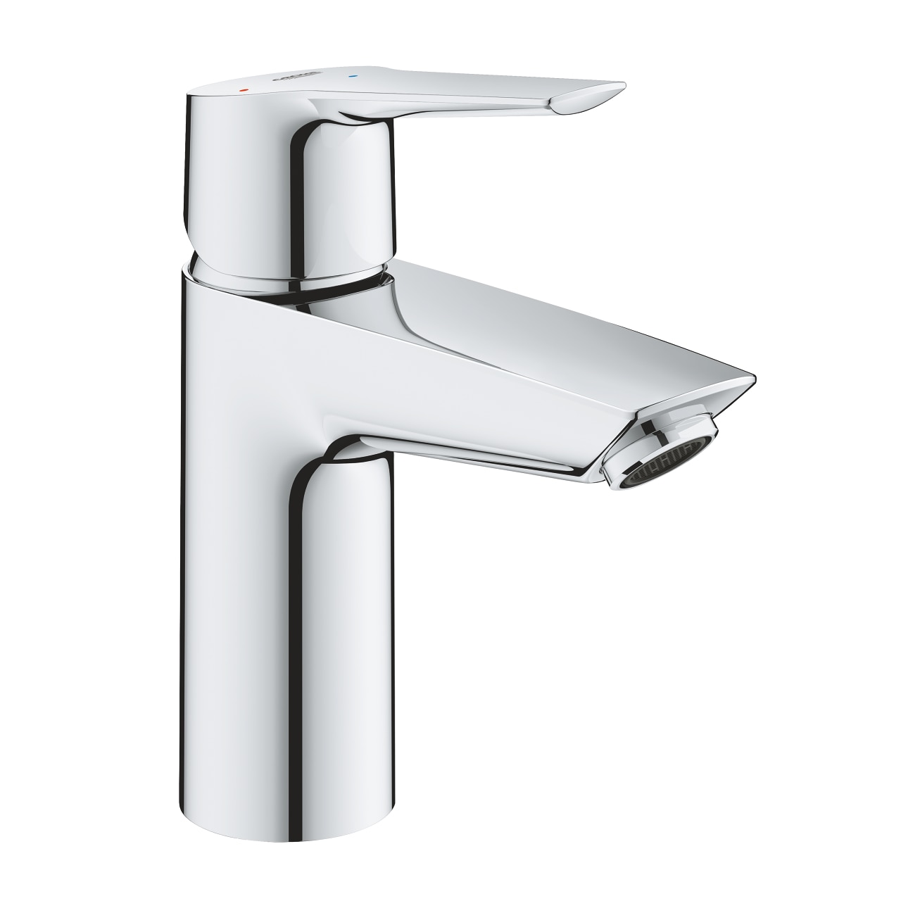 Fotografie Baterie lavoar Grohe Start 23551002, 3/8'', M, 165 mm, ventil, crom