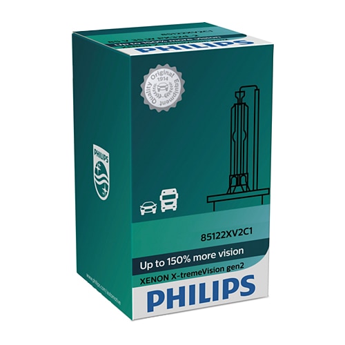 Fotografie Bec auto Xenon pentru far Philips D1S Extreme Vision, 85V, 35W, 1 Buc