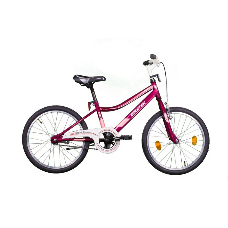Fotografie Bicicleta, Biketek, 20", Hardtail, Cadru din otel, Burgundy