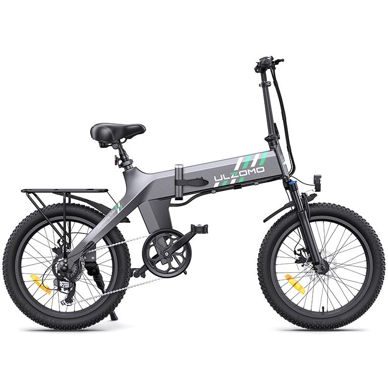 Fotografie Bicicleta electrica pliabila Ulzomo Ridge 20 E-bike, Gri