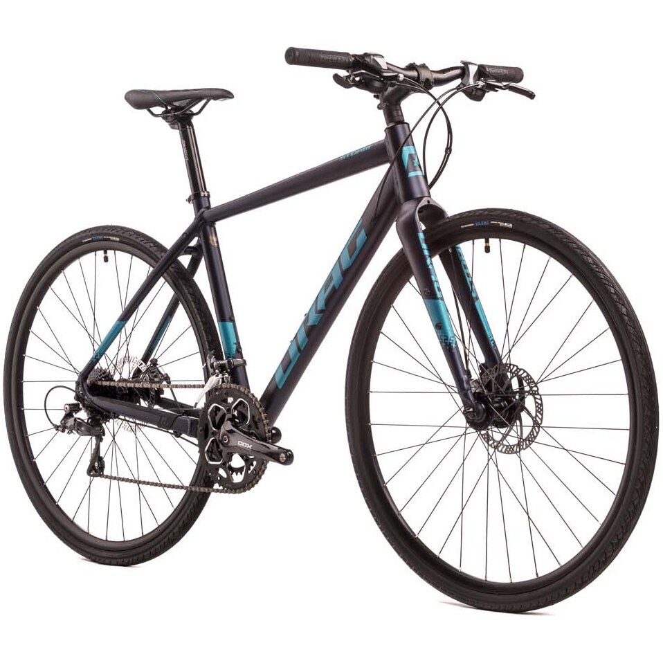 Fotografie Bicicleta gravel Drag 28" Storm 3.0, marime M, bleumarin