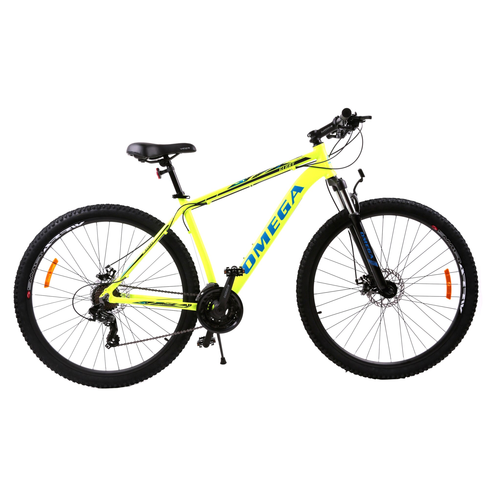 Fotografie Bicicleta MTB 27.5" Omega Gerry, Yellow/Blue
