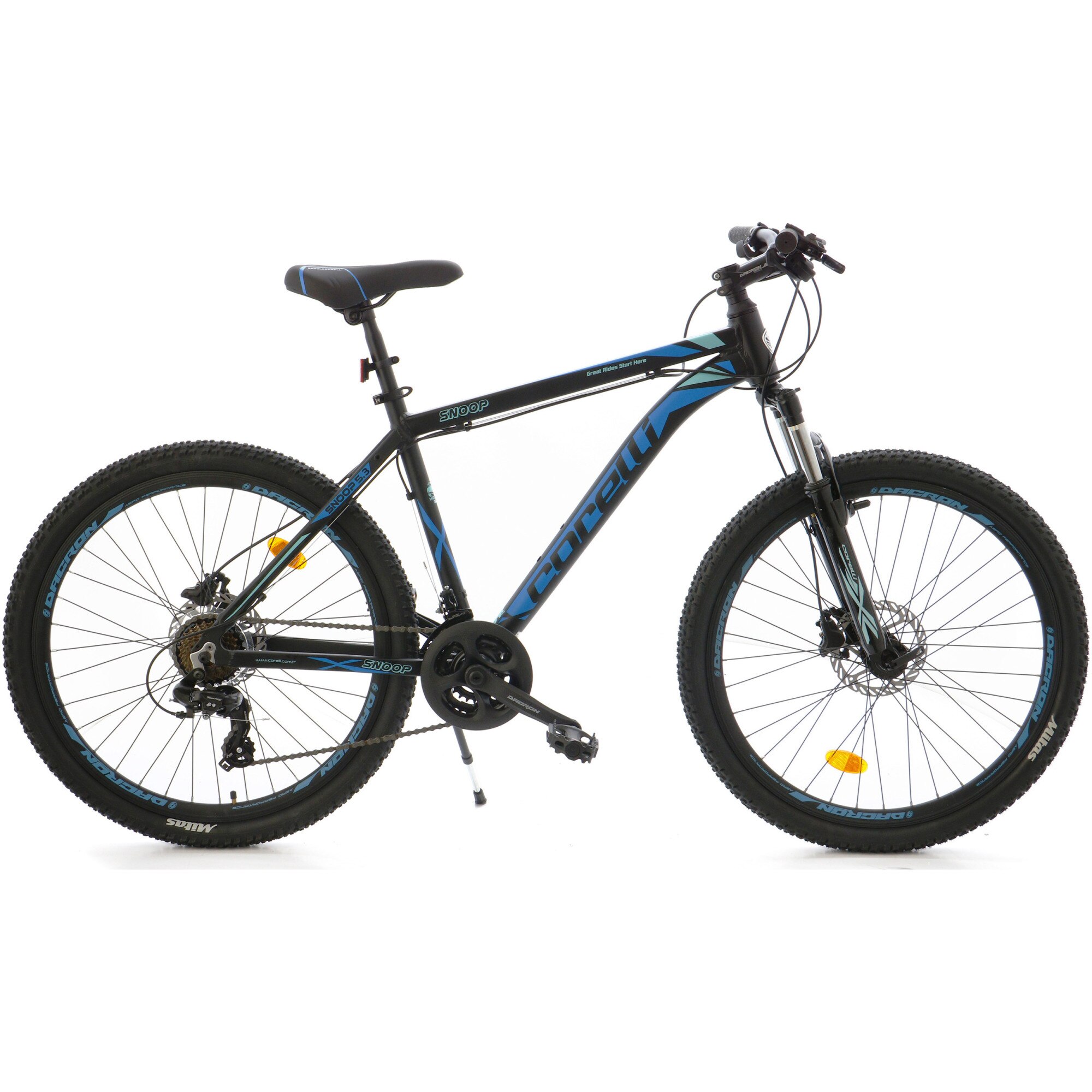 Fotografie Bicicleta MTB 29" SNOOP 5.3, marime cadru L, negru-albastru