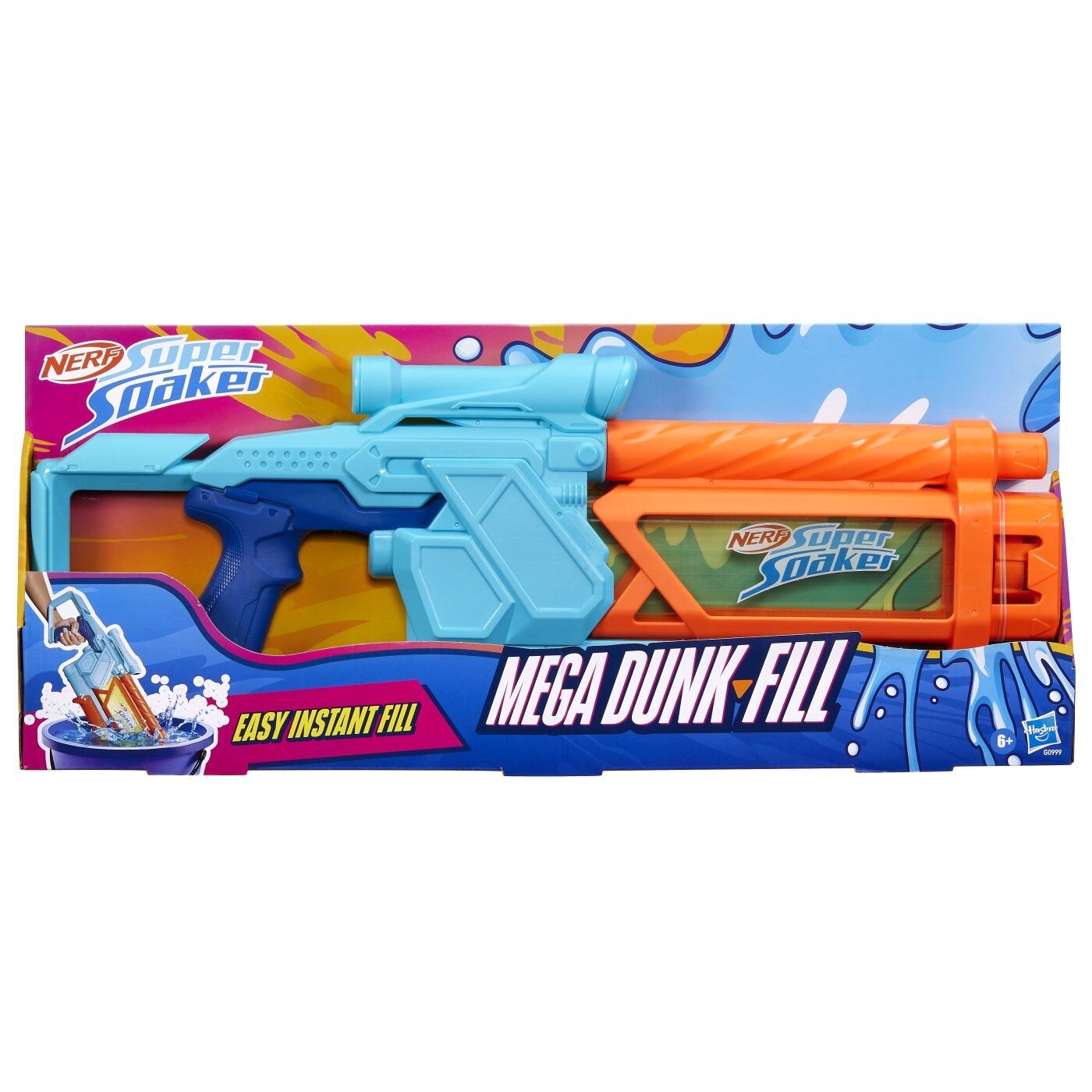 Fotografie Blaster cu apa Nerf - Super Soaker, Mega Dunk Fill