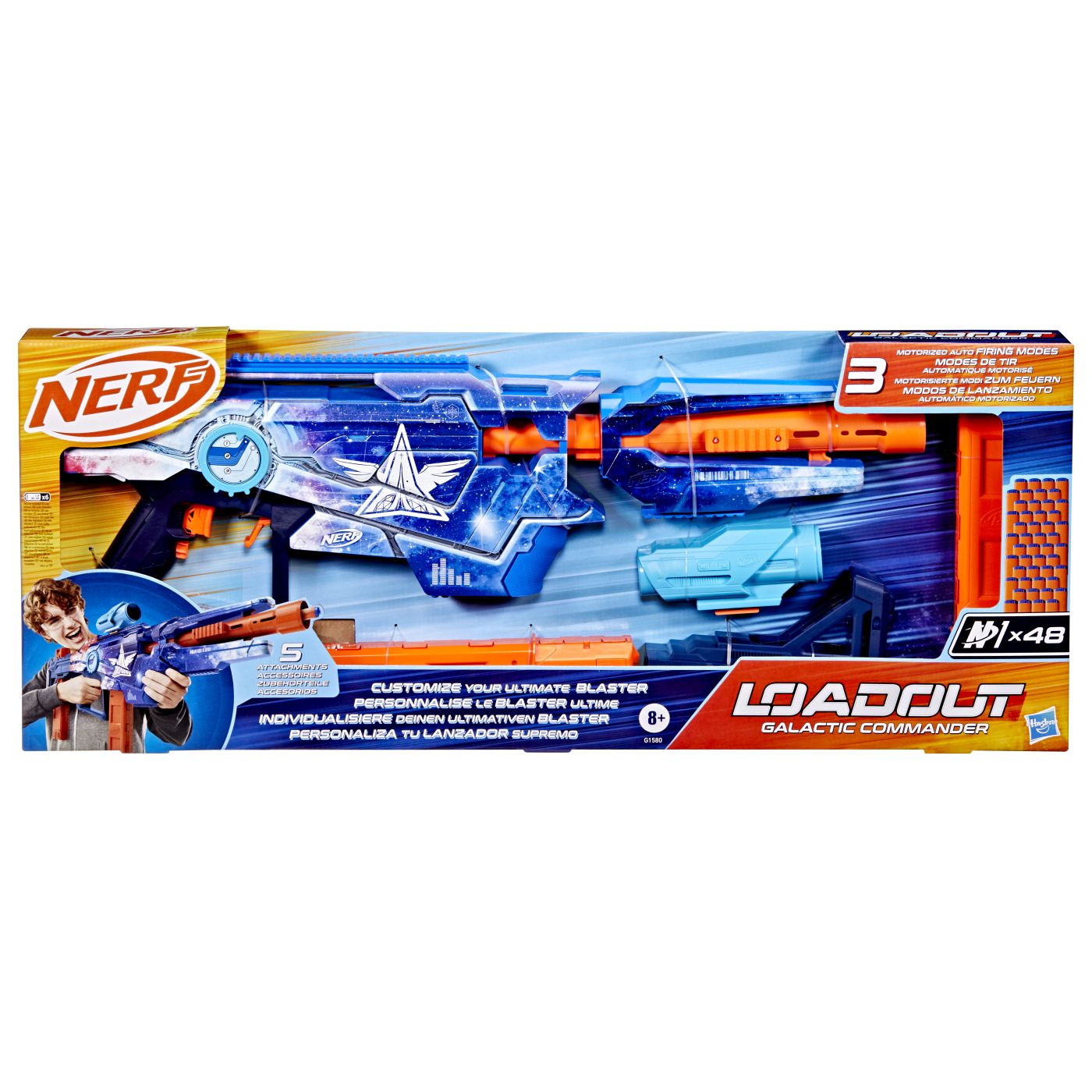 Fotografie Blaster Nerf Loadout - Galactic Commander, 48 proiectile