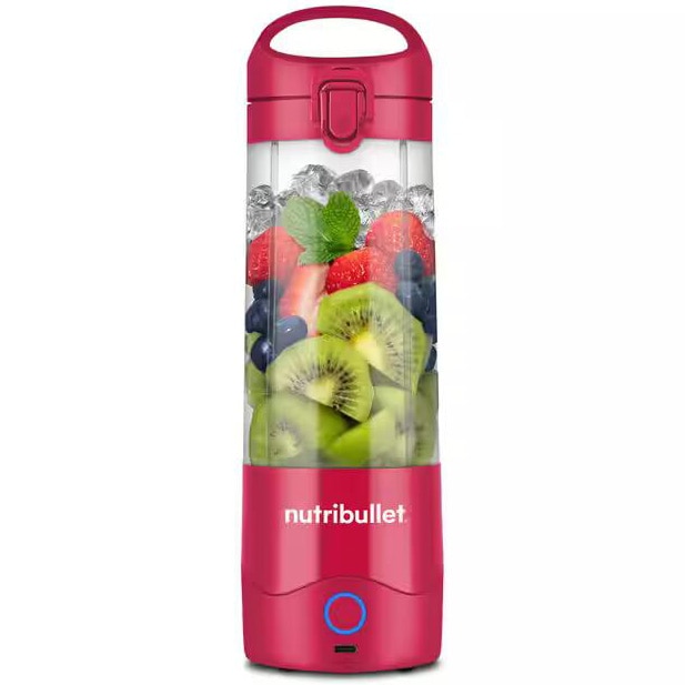 Fotografie Blender portabil Nutribullet® NBP003MA, cupa 475 ml, USB-C, magenta