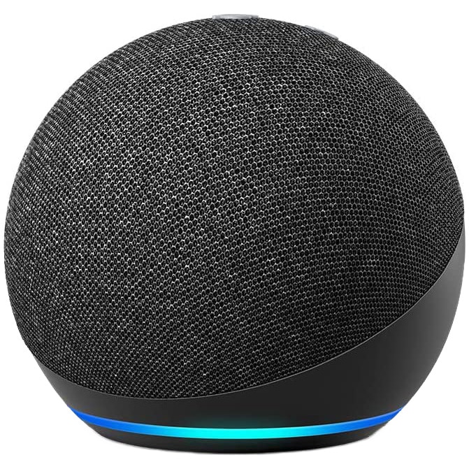 Fotografie Boxa inteligenta Amazon Echo Dot 4, Control Voce Alexa, Wi-Fi, Bluetooth, Negru