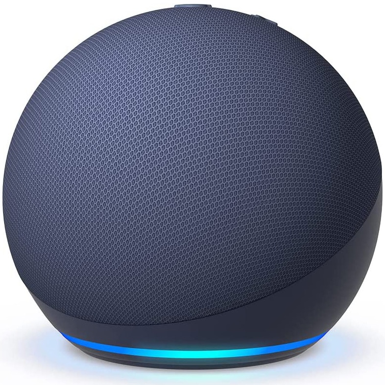 Fotografie Boxa inteligenta Amazon Echo Dot 5, Control Voce Alexa, Wi-Fi, Bluetooth, Albastru