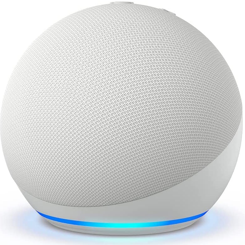 Fotografie Boxa inteligenta Amazon Echo Dot 5, Control Voce Alexa, Wi-Fi, Bluetooth, Alb