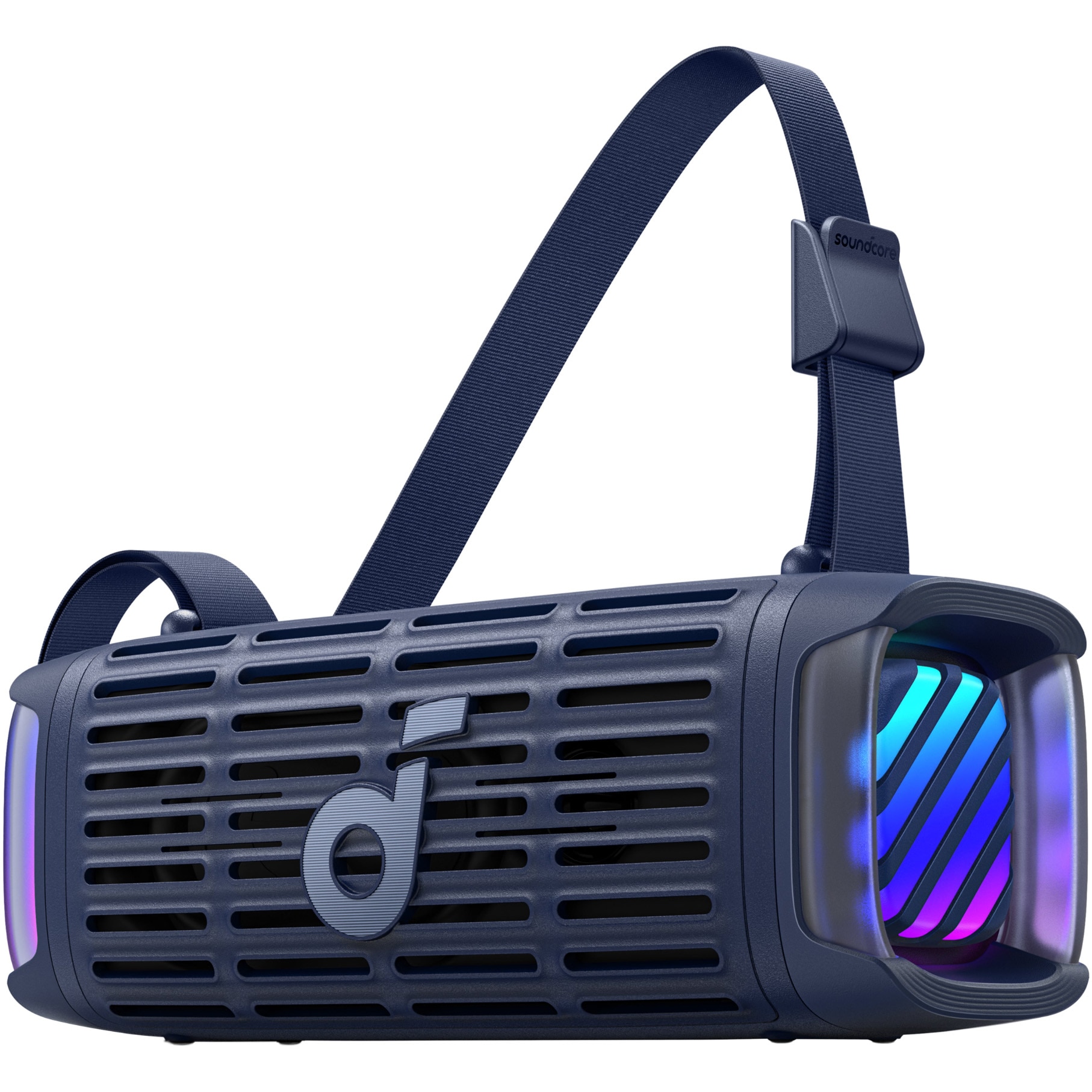 Fotografie Boxa portabila Anker Soundcore Boom 3i, 50W, Bluetooth, TWS, Ultra Deep Bass Sound, IP68, Autonomie 16 ore, Albastru