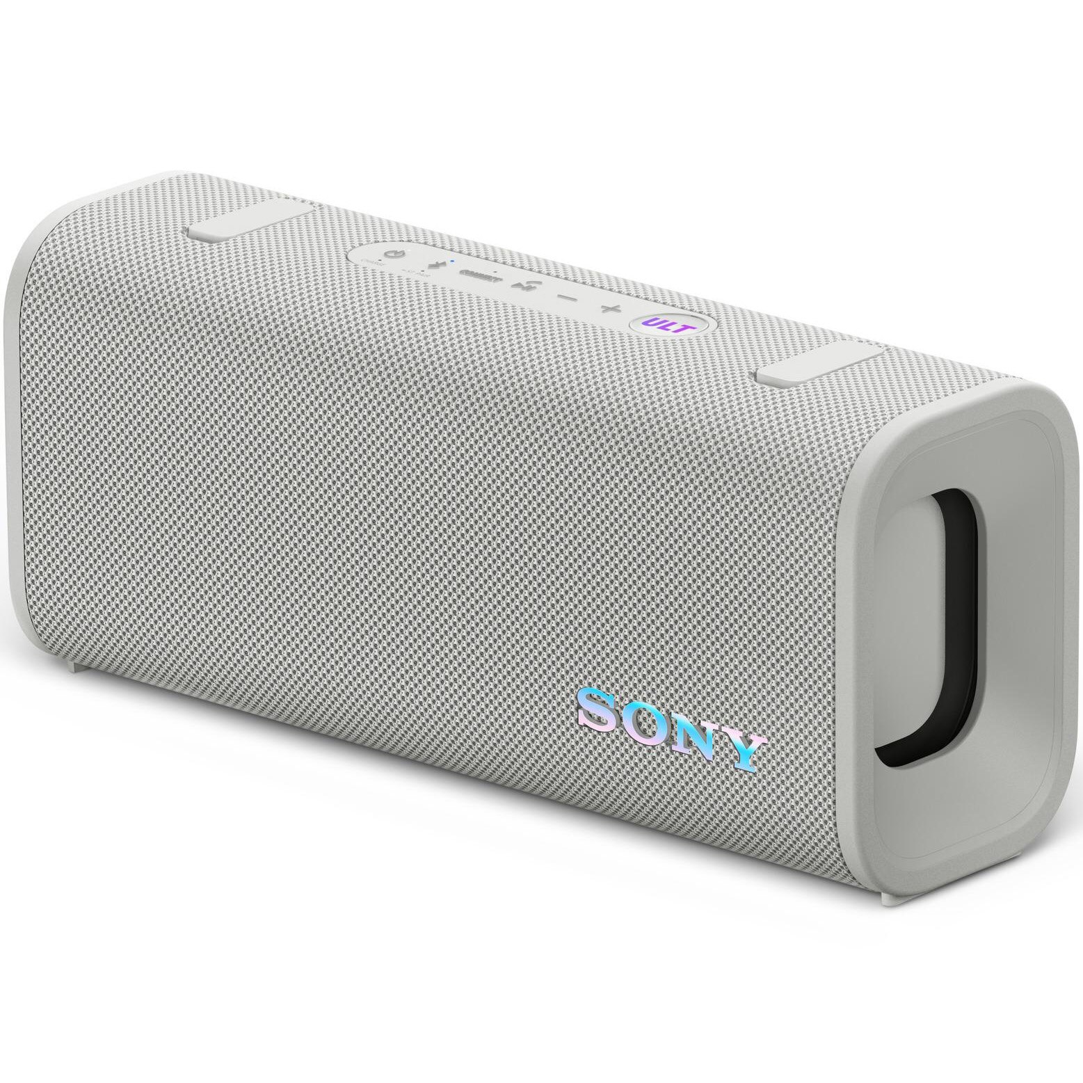 Fotografie Boxa portabila Sony ULT FIELD 3 SRS-ULT30W, Bluetooth 5.2, ULT Power Sound, Autonomie 24 ore, Rezistenta la apa IP67, Alb