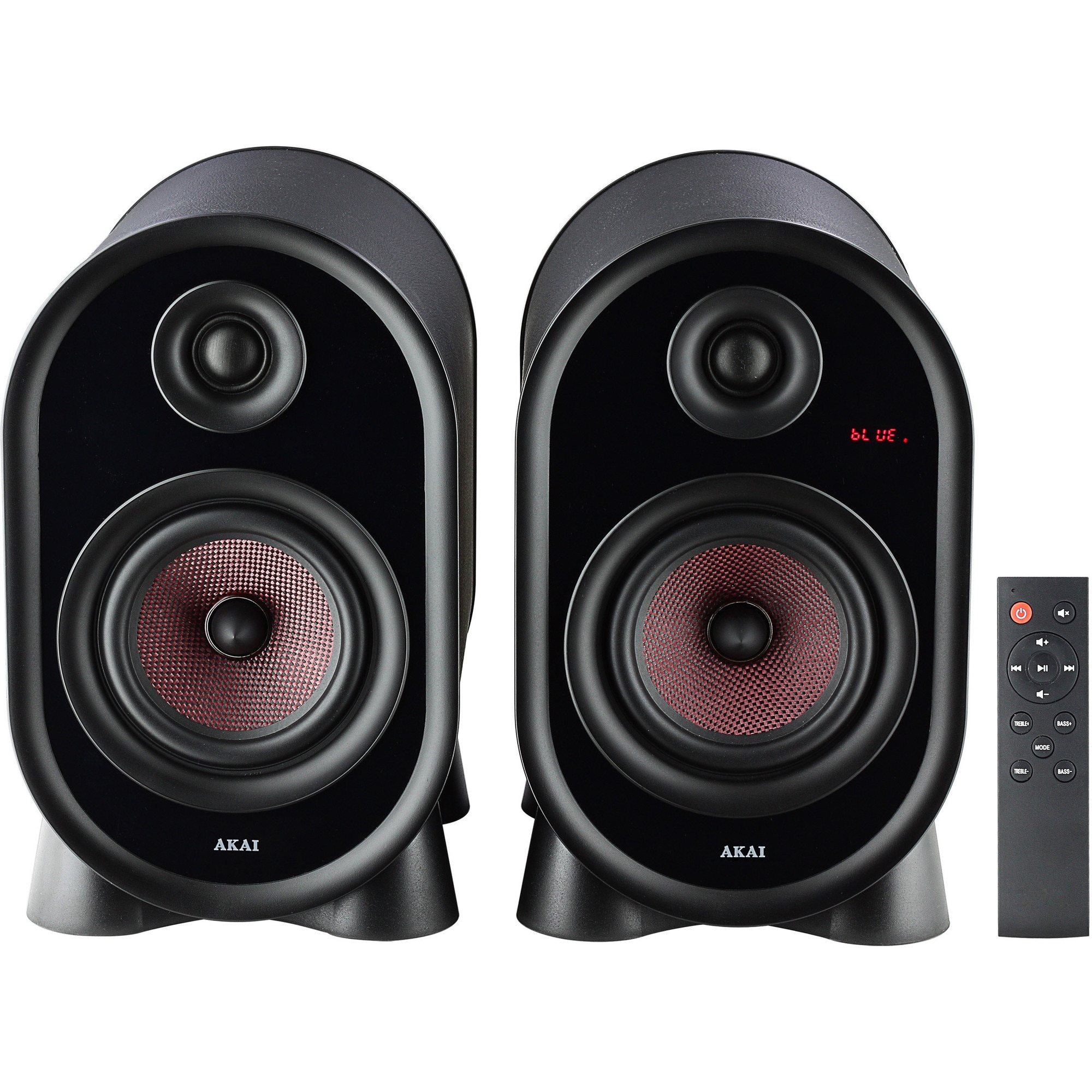 Fotografie Boxe active Akai AHS-500A, 50W, Bluetooth, FM, Aux-In, USB, Negru