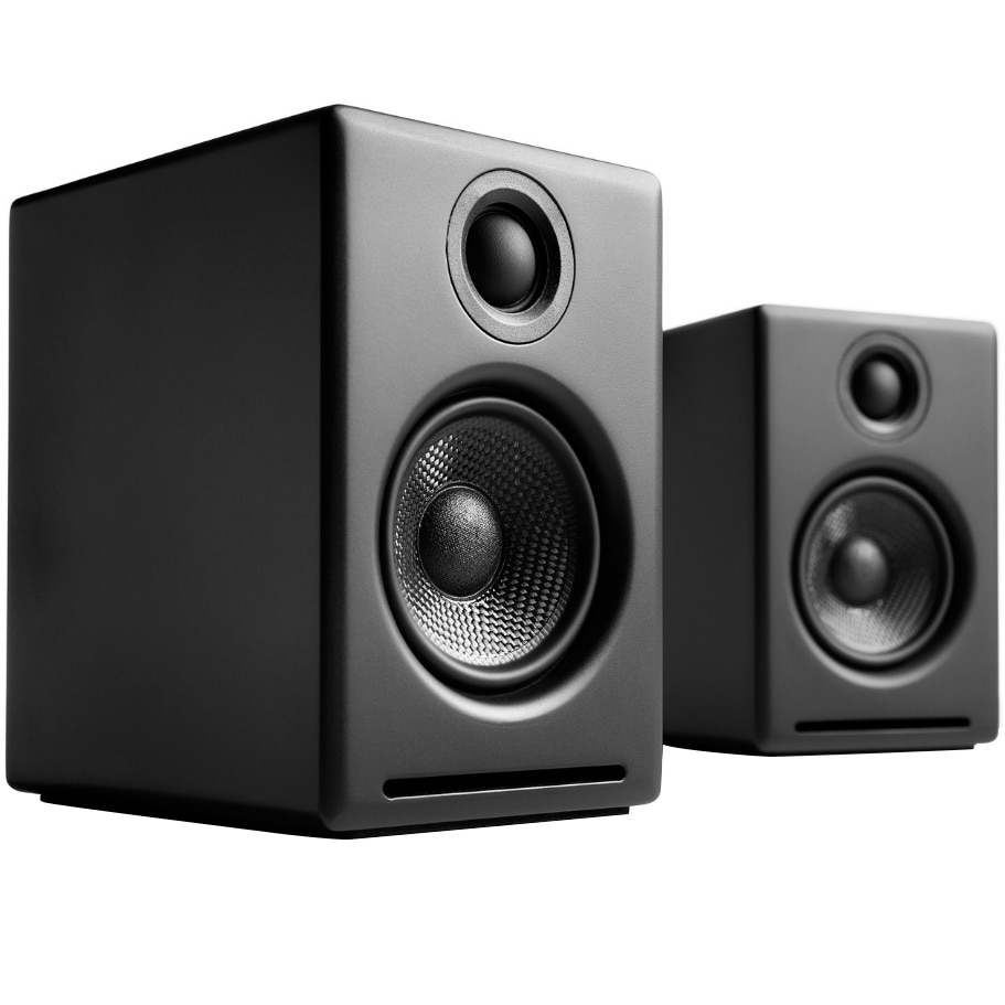 Fotografie Boxe active Audioengine A2+ Next Gen, Wireless, Bluetooth, aptX-HD, DAC, USB-C, Negru