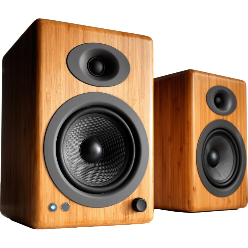 Fotografie Boxe active Audioengine A5+, Wireless, Bambus