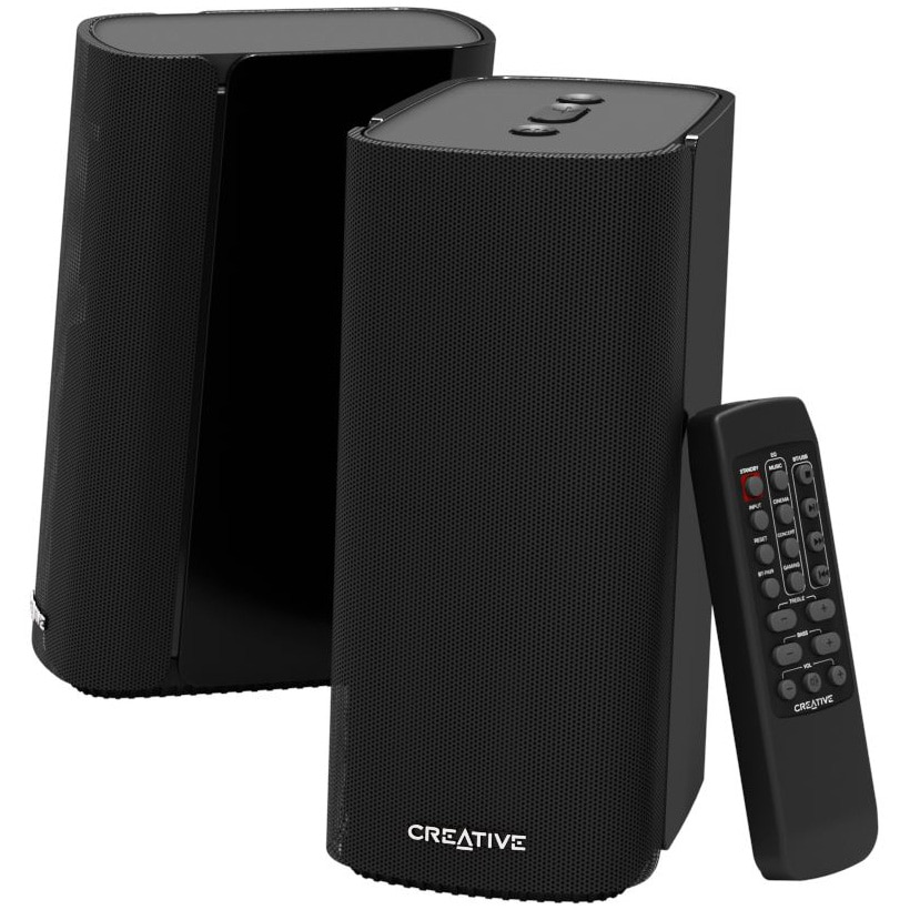 Fotografie Boxe Creative T100 2.0, 40W, Negru