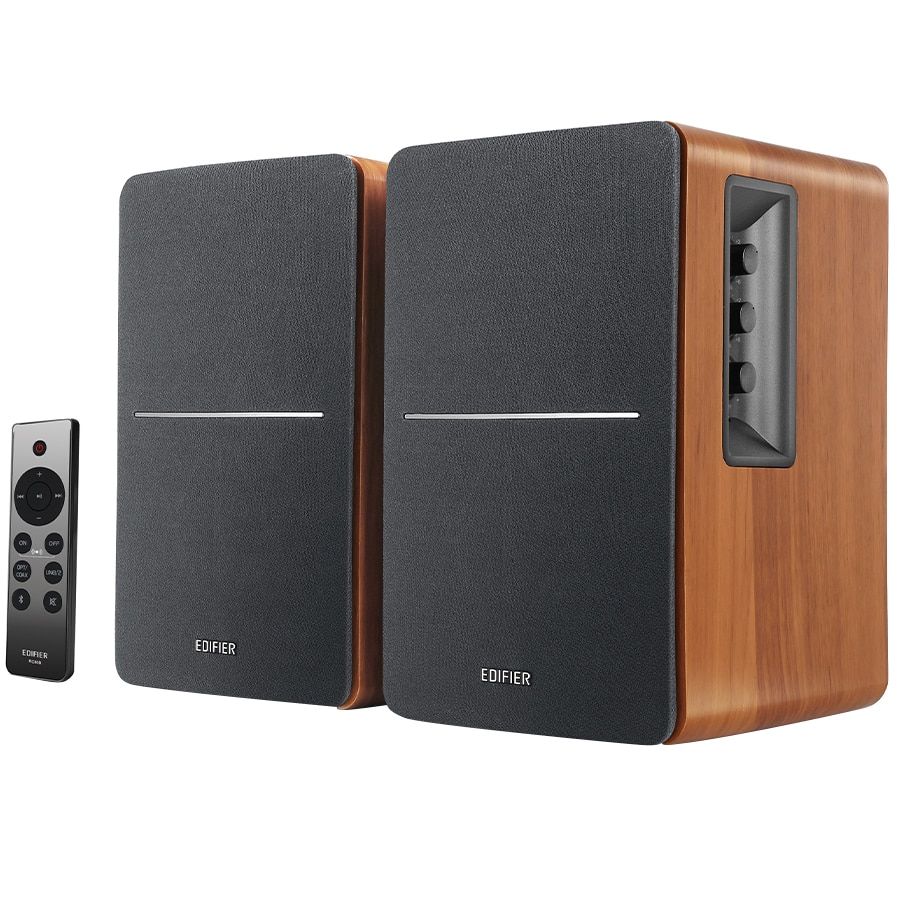 Fotografie Boxe Edifier R1280DBS, 2.0, 42W, Bluetooth, telecomanda, sub-out, optical, Brown