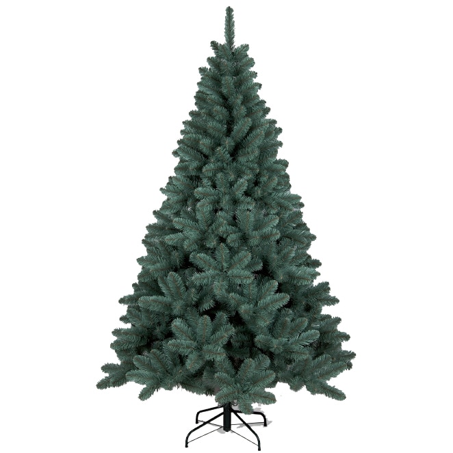 Fotografie Brad artificial Kring Dakota Blue, 210 cm, suport metalic, Verde inchis