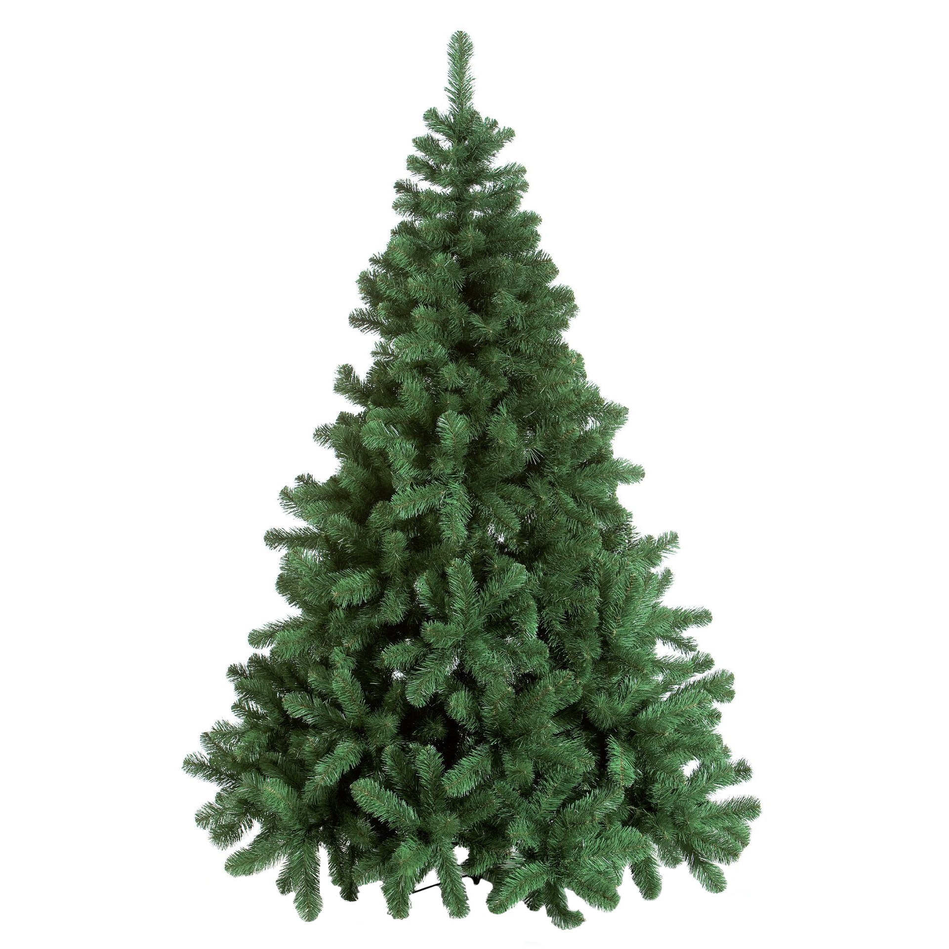 Fotografie Brad artificial Kring Dakota, PVC, 180cm, suport metalic, Verde