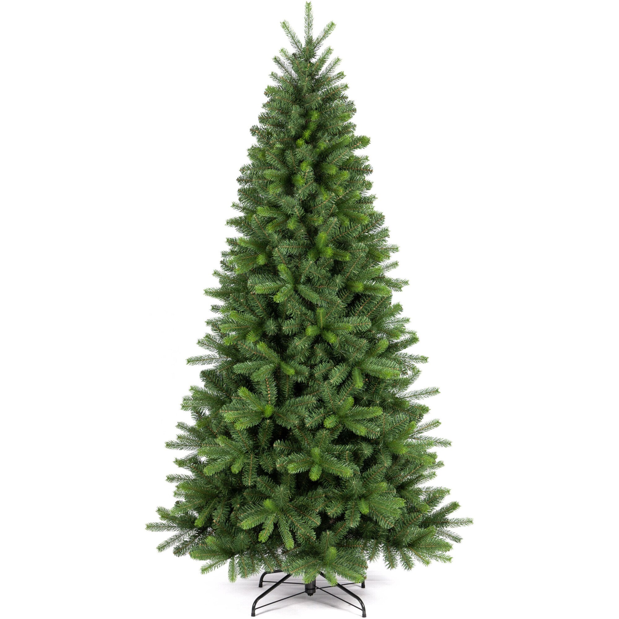 Fotografie Brad artificial premium Kring Bergen, 180 cm, mix ace 3D/2D, Verde