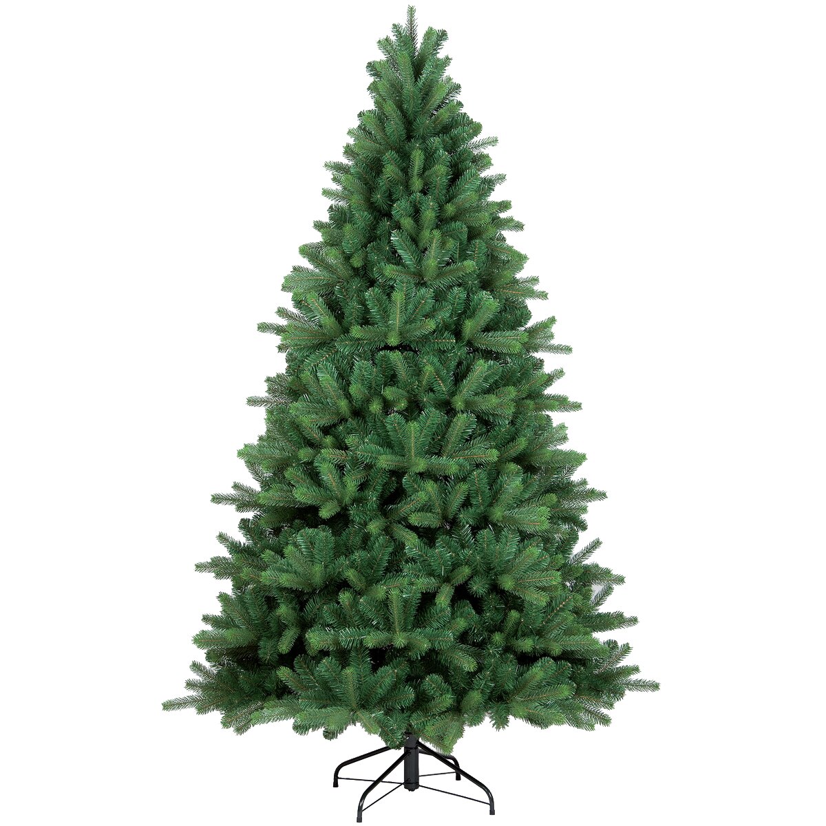 Fotografie Brad artificial premium Kring Bogota, PE + PVC, ace 3D, 210 cm, Verde