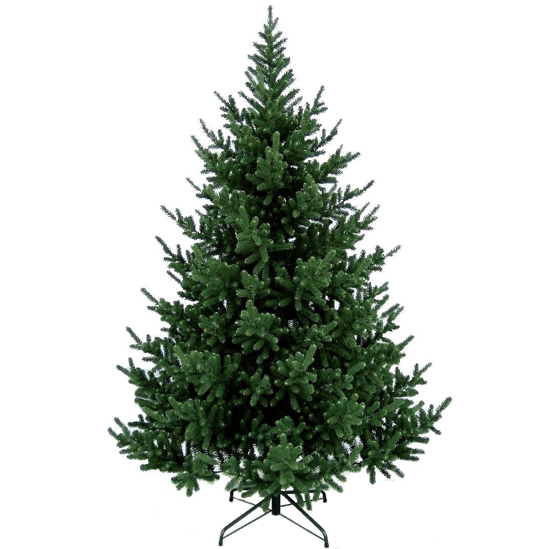 Fotografie Brad artificial premium Kring Vermont, 180 cm, aspect natural, suport metalic, Verde