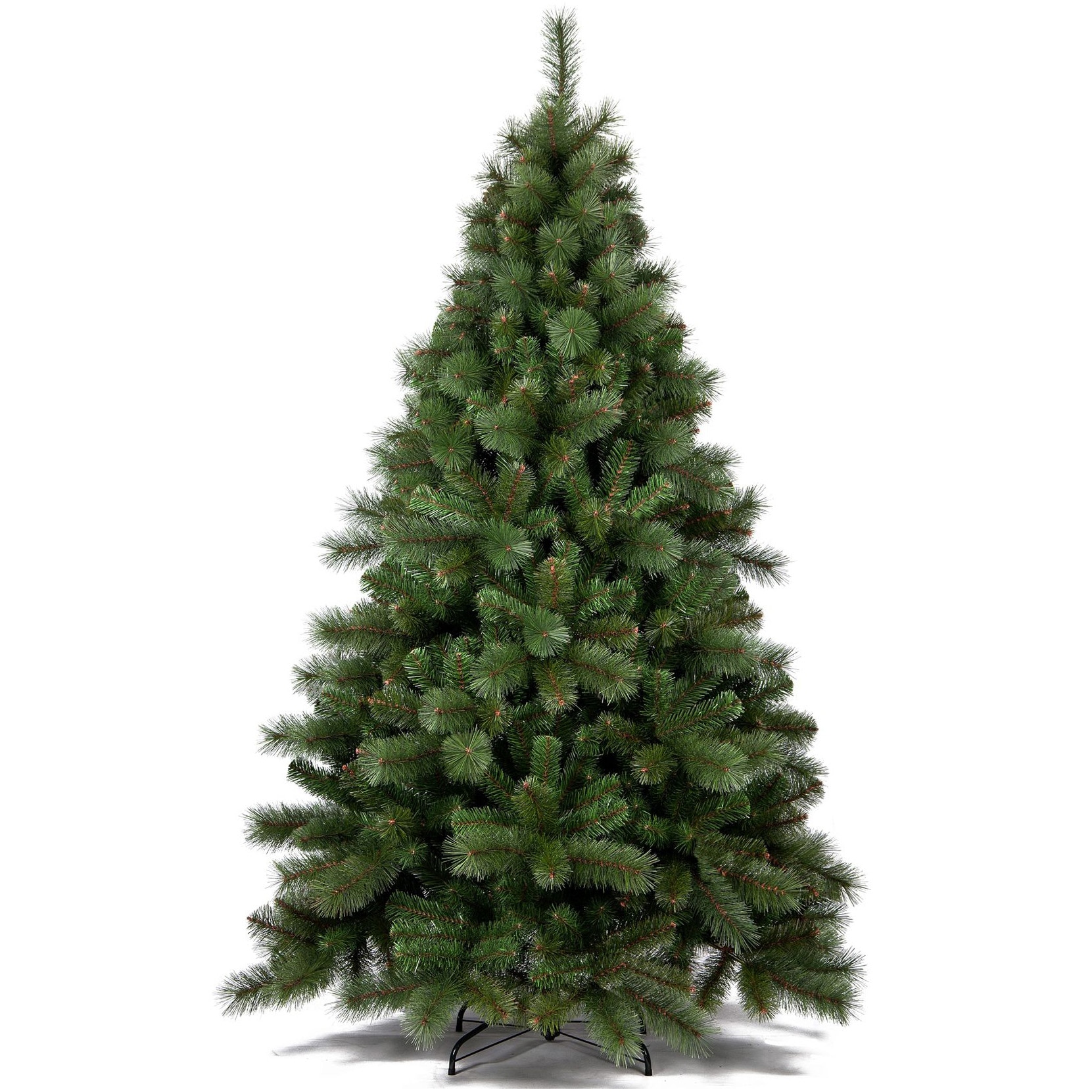 Fotografie Brad artificial premium Kring Victoria, 210 cm, PP/PVC, mix ace 3D/2D, Verde