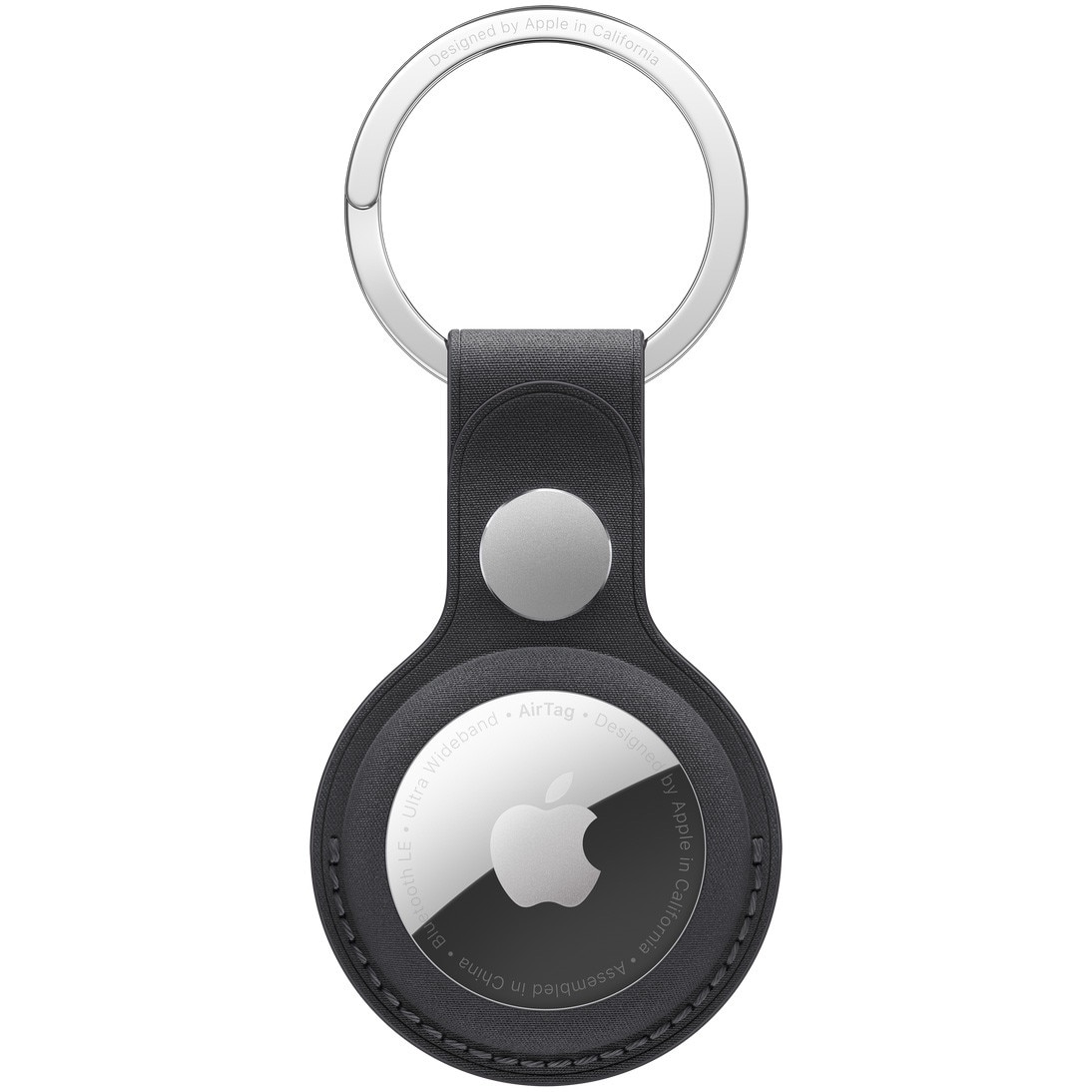 Fotografie Breloc Apple AirTag FineWoven Key Ring pentru AirTag Apple, Black