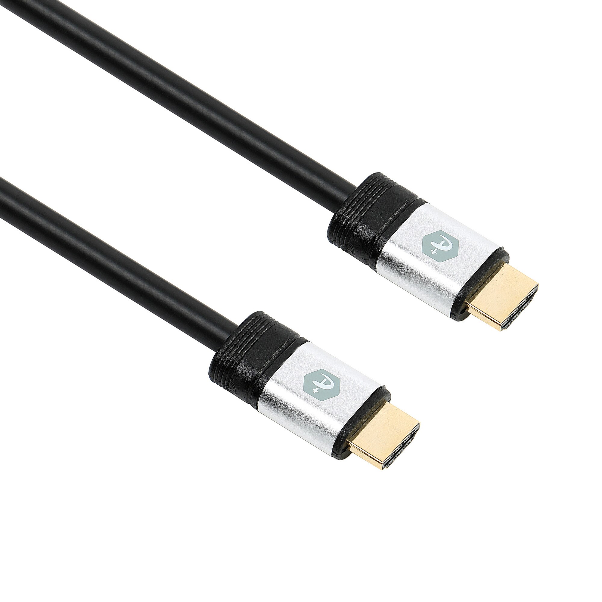 Fotografie Cablu A+ HDMI 2.0V, CV-UHDMI5, tata-tata, 4K, Ethernet, aurit, 5m, negru