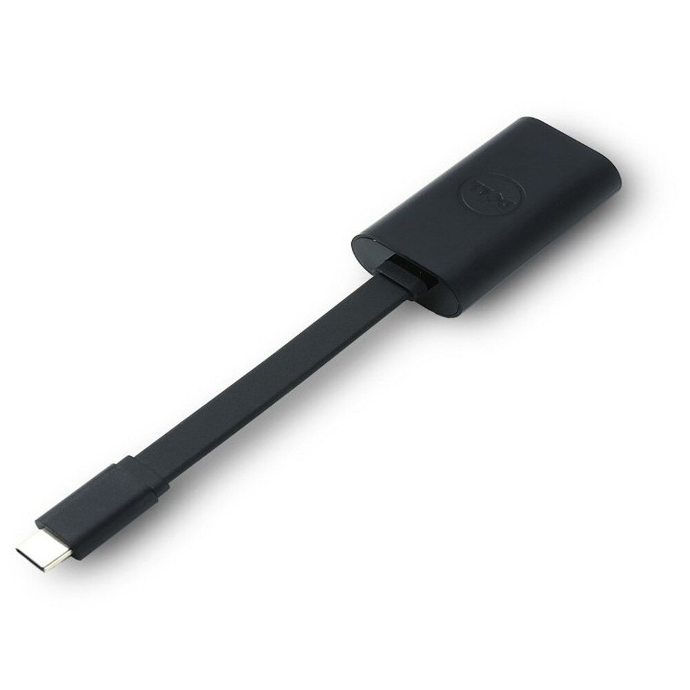 Fotografie Cablu adaptor Dell USB-C - RJ-45, Negru