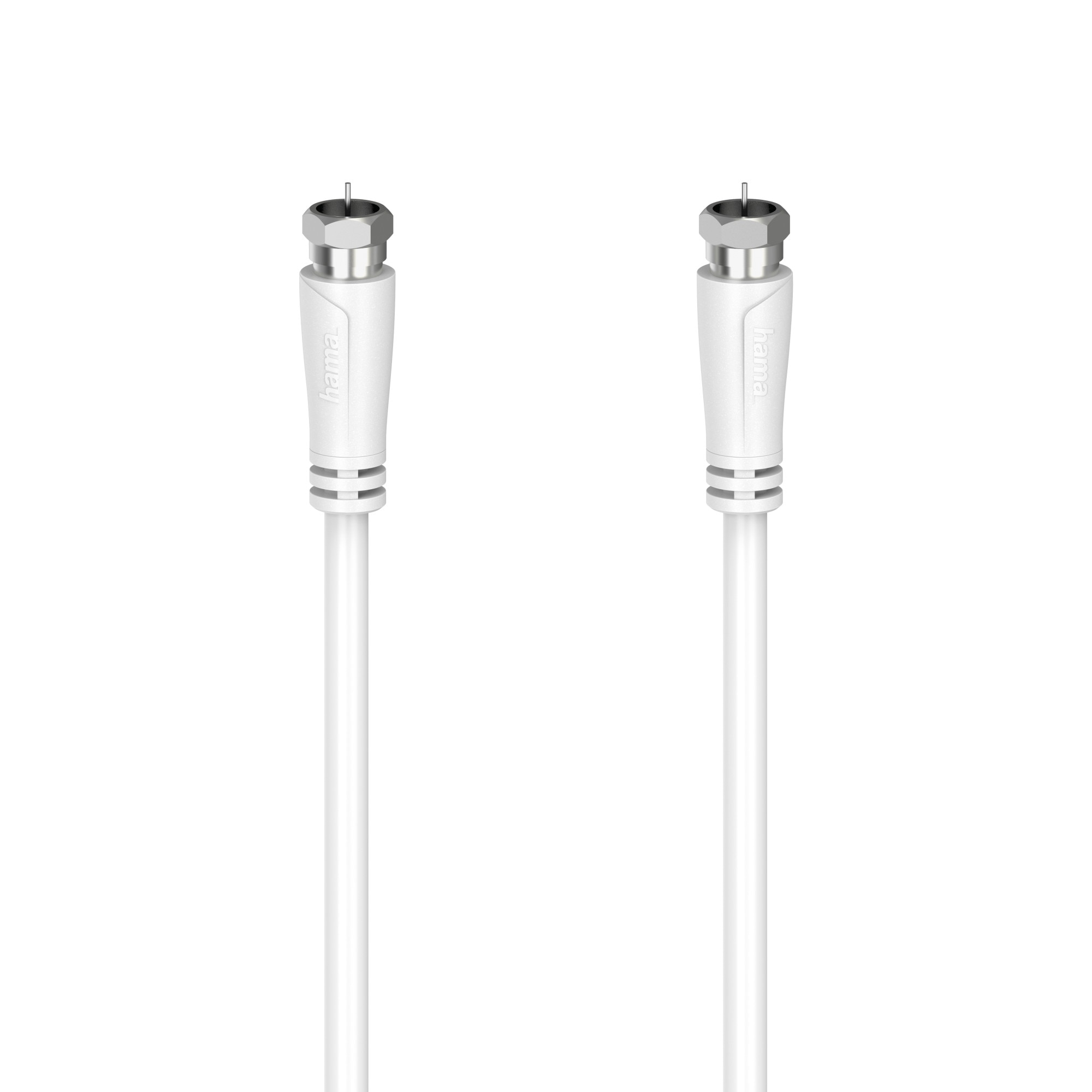 Fotografie Cablu coaxial Hama 205256, 7.5 metri, alb